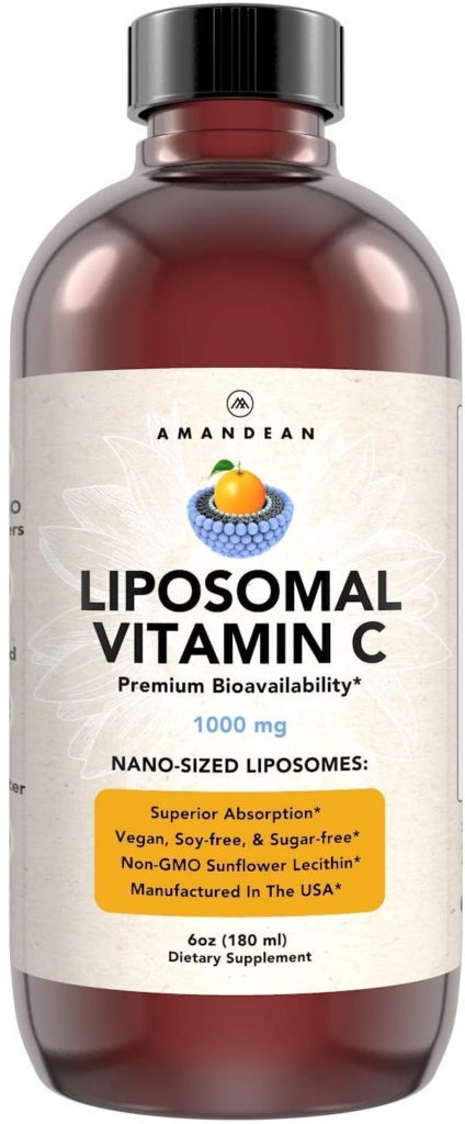 Fast acting liposomal vitamin C that contains Quali-C.
