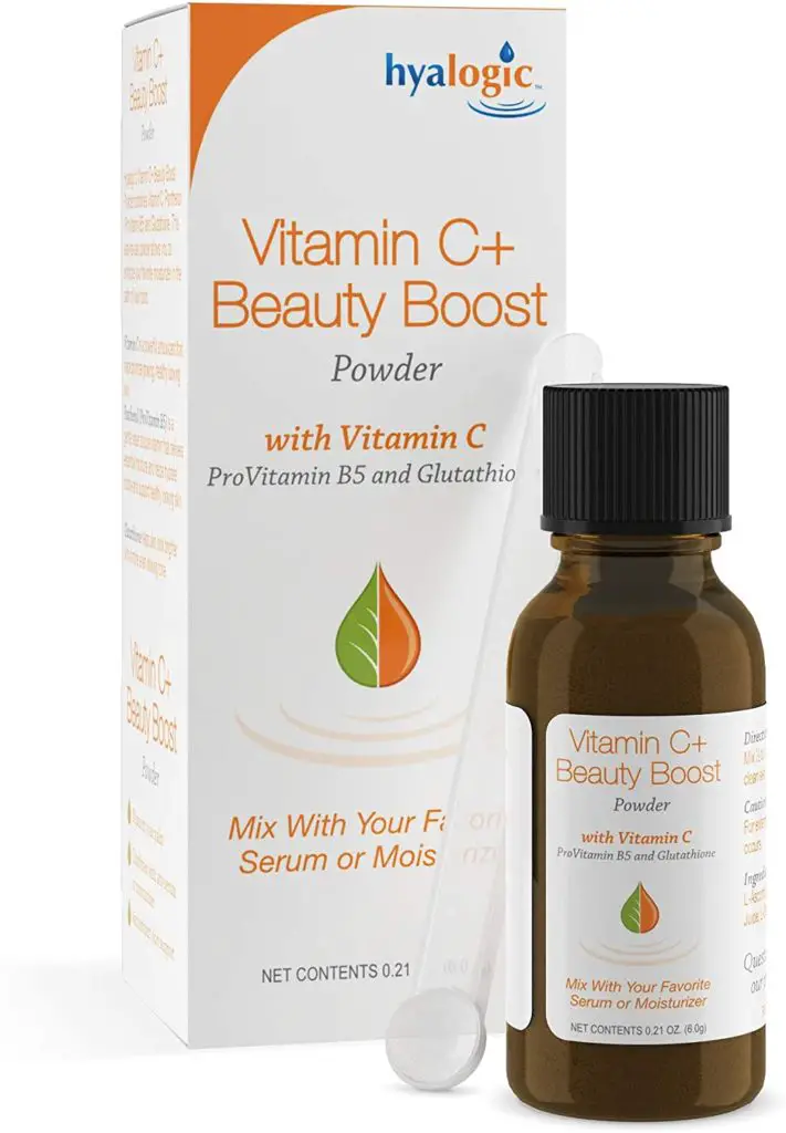 Top rated, premium vitamin C powder to mix with your moisturizer.