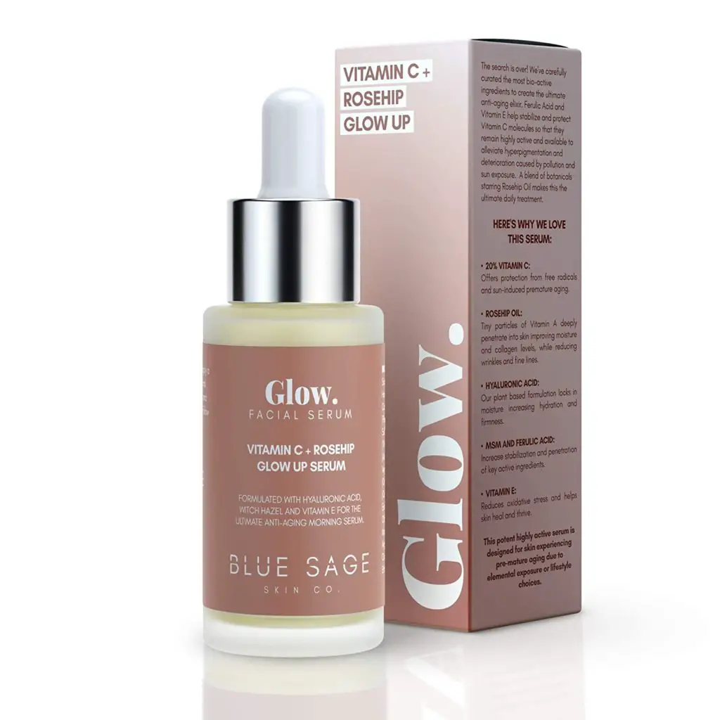 mix your vitamin c serum with a collagen serum for a smooth and bright skin.