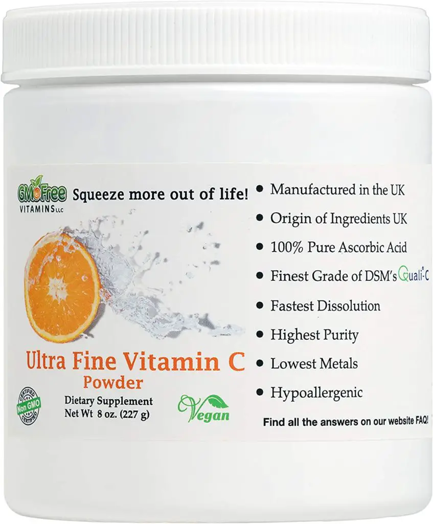 Best quali-C vitamin C powder that dissolves easily and quickly.