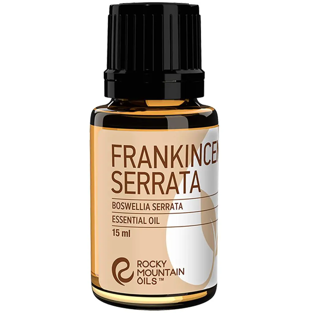 Frankincence essential oil like retinol is great for hyperpigmentation.