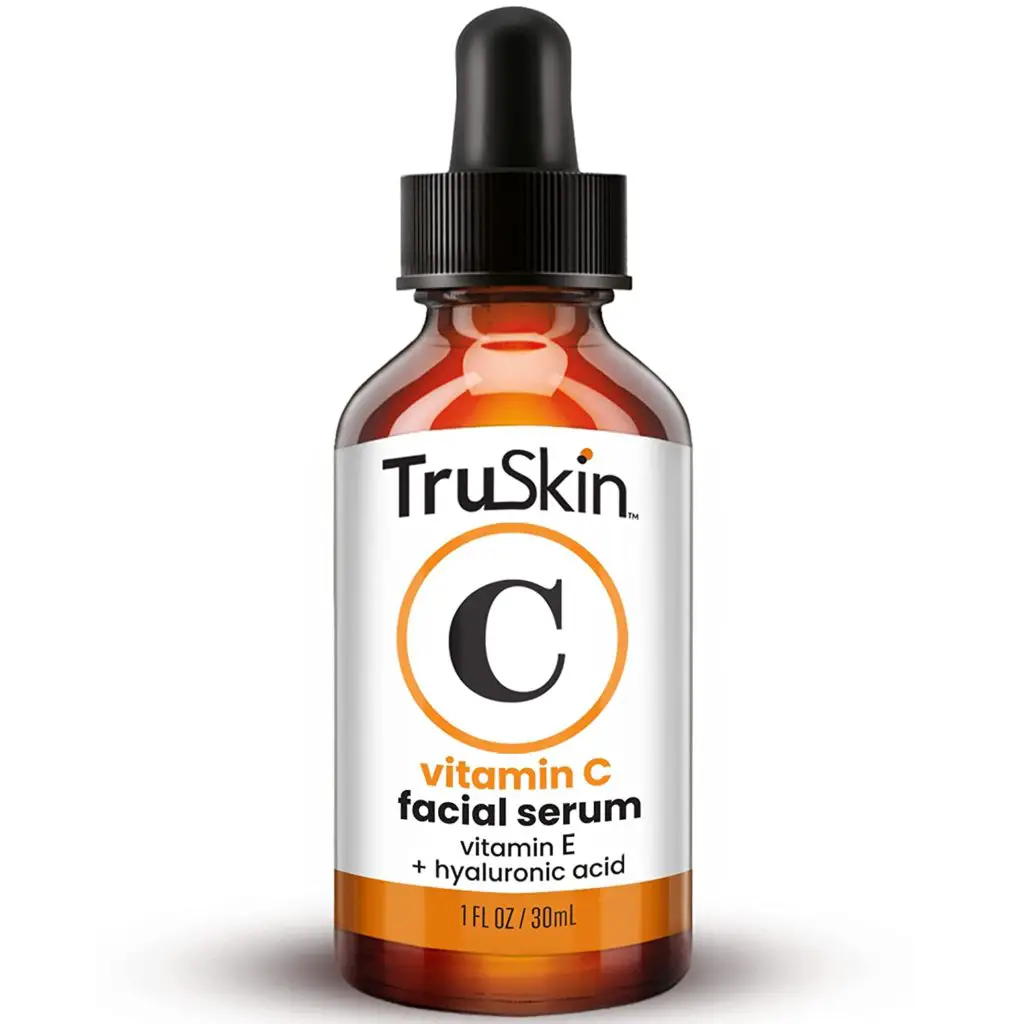 Mix this great Truskin vitamin C serum with collagen serum.
