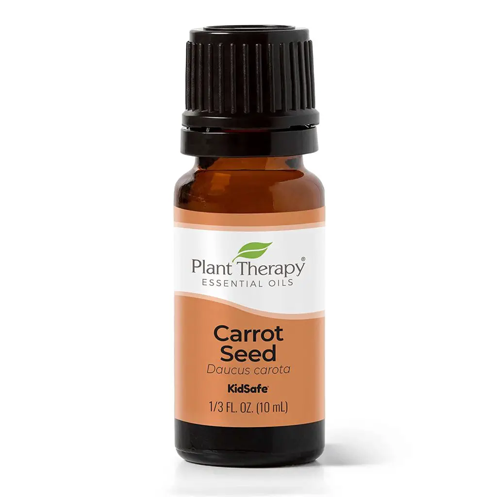Carrot seed essential oil contains retinol, a type of vitamin A.