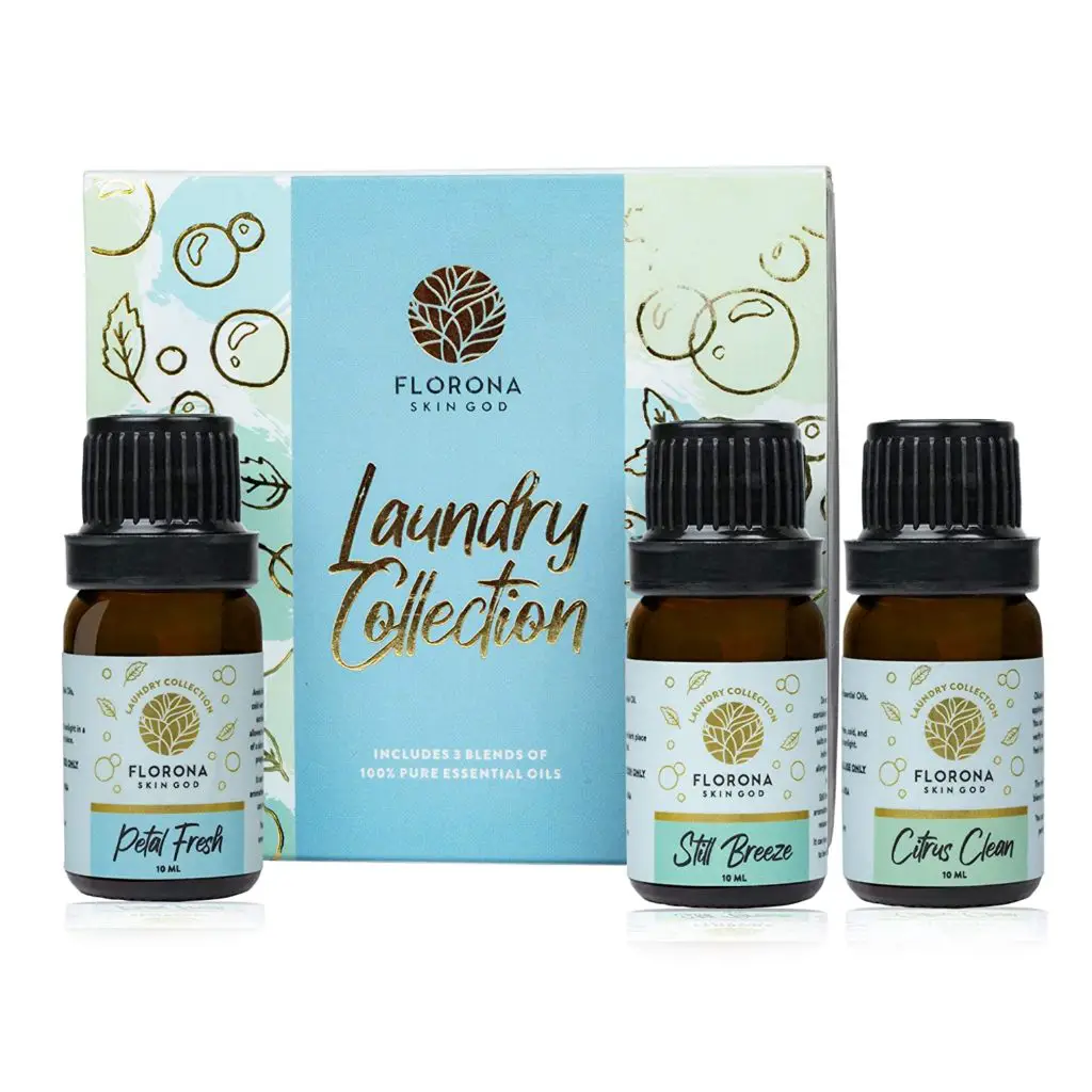 Florona Laundry essential oils blend smells like clean laundry. 