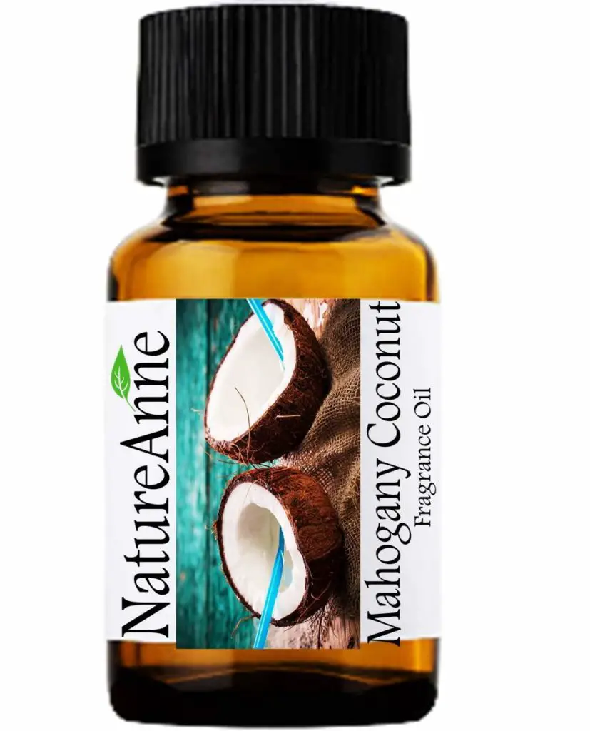 Coconut scented oil as a coconut essential oil alternative. 